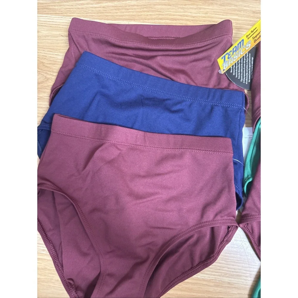 Lot Of 7 Capezio Team Brief TB111 Womens  Small NWT Dance